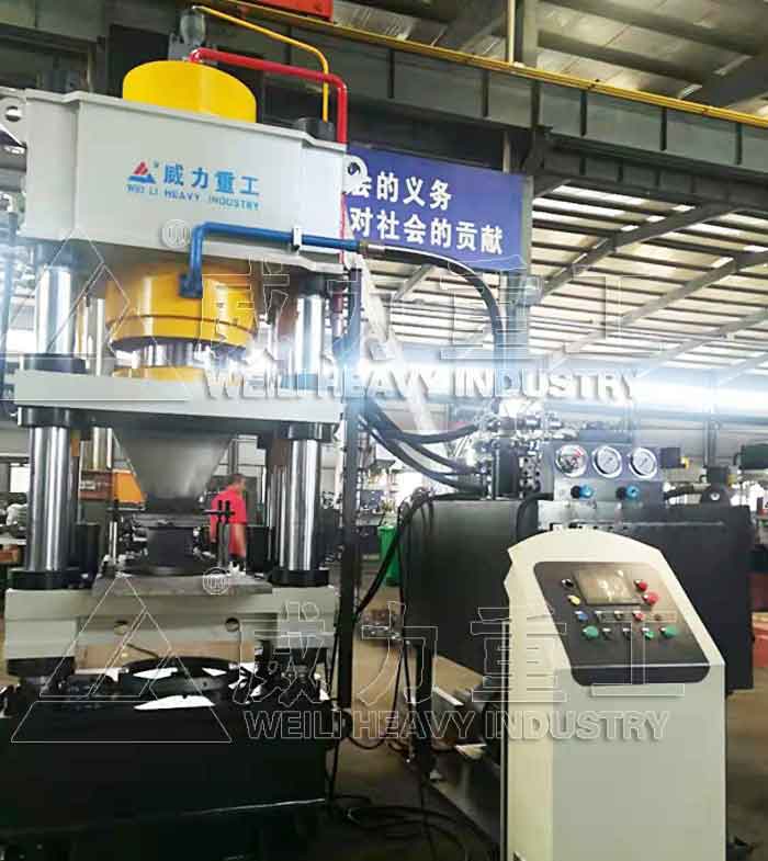 400噸伺服舔鹽壓塊機